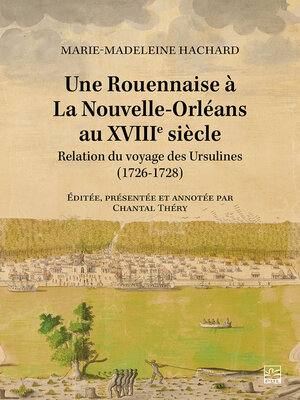 cover image of Une Rouennaise à La Nouvelle-Orléans au XVIIIe siècle